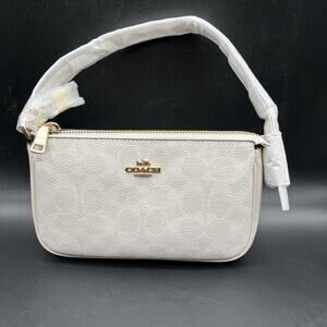 Coach Nolita 19 Signature Canvas CW426 | Sand Chalk — New